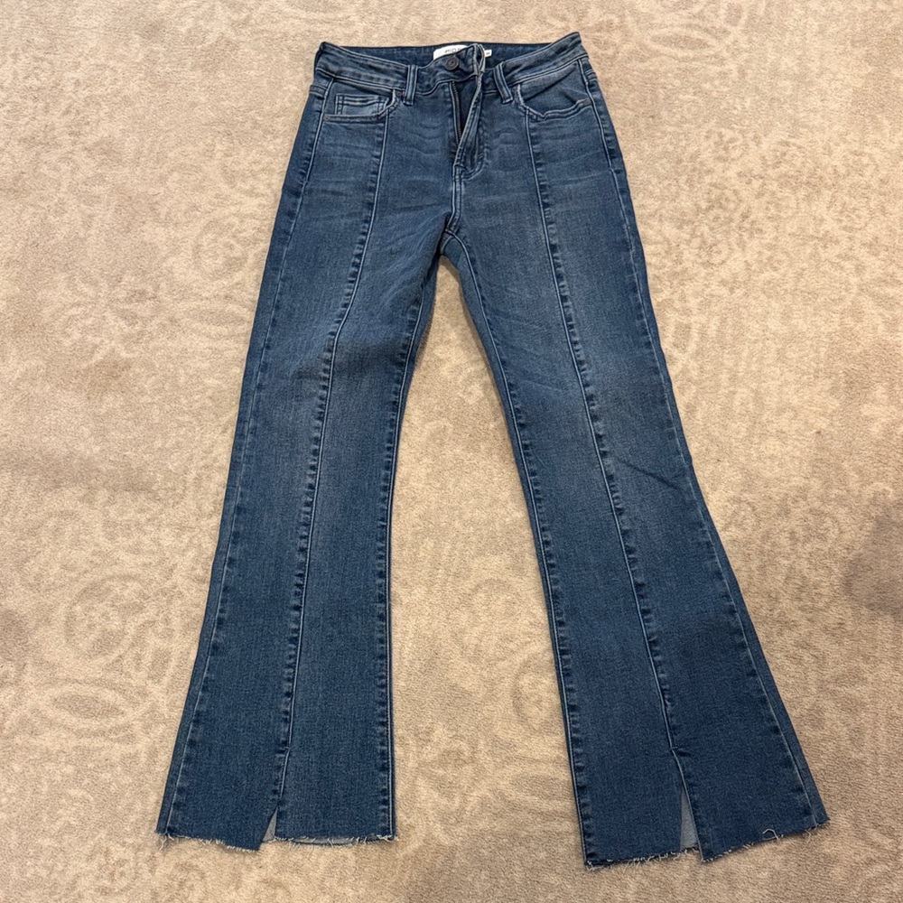 Dark Blue Flare Jeans